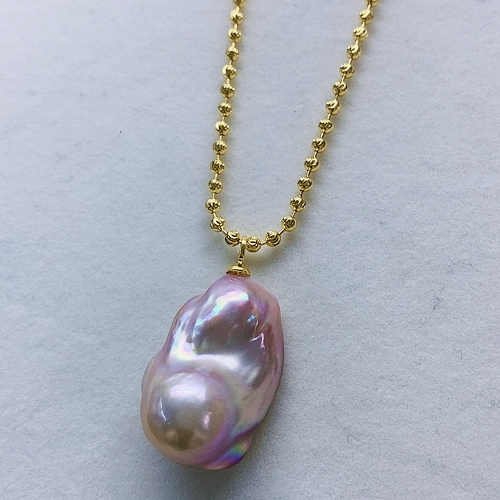 银S925镶嵌耳饰淡水珍珠