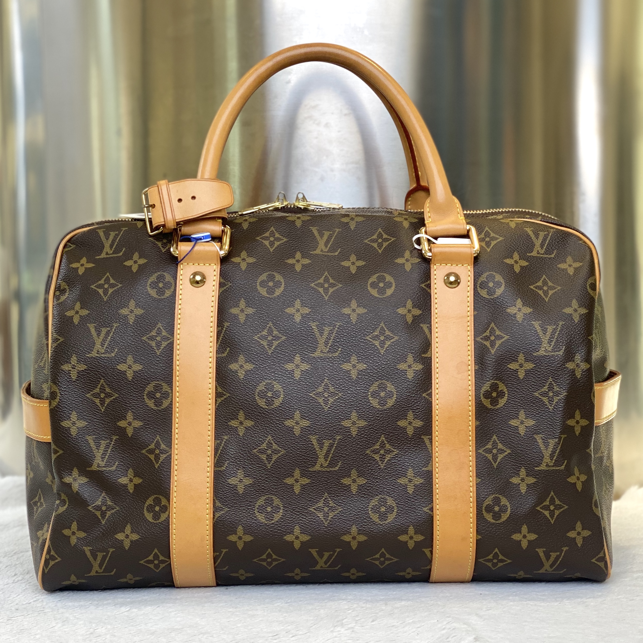 99新 LouisVuitton/路易威登 古有97新LV旅行袋40大包4744