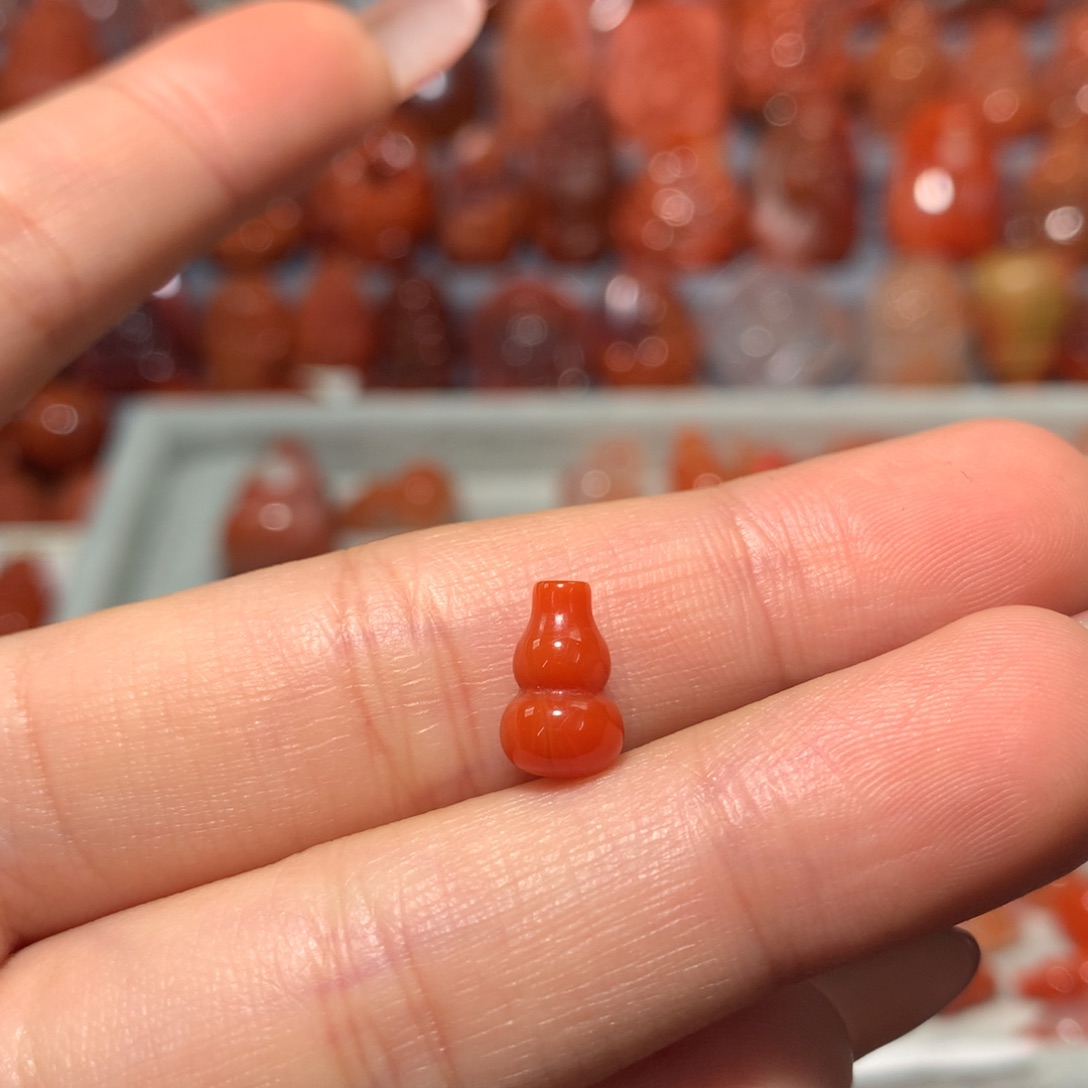 【闪购商品】未镶嵌葫芦南红玛瑙晓*芽