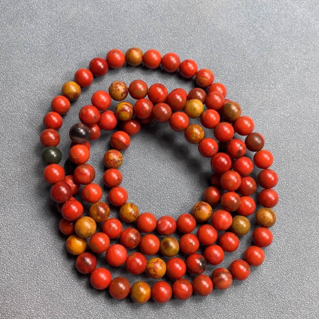 南红玛瑙多圈未镶嵌猫**佬