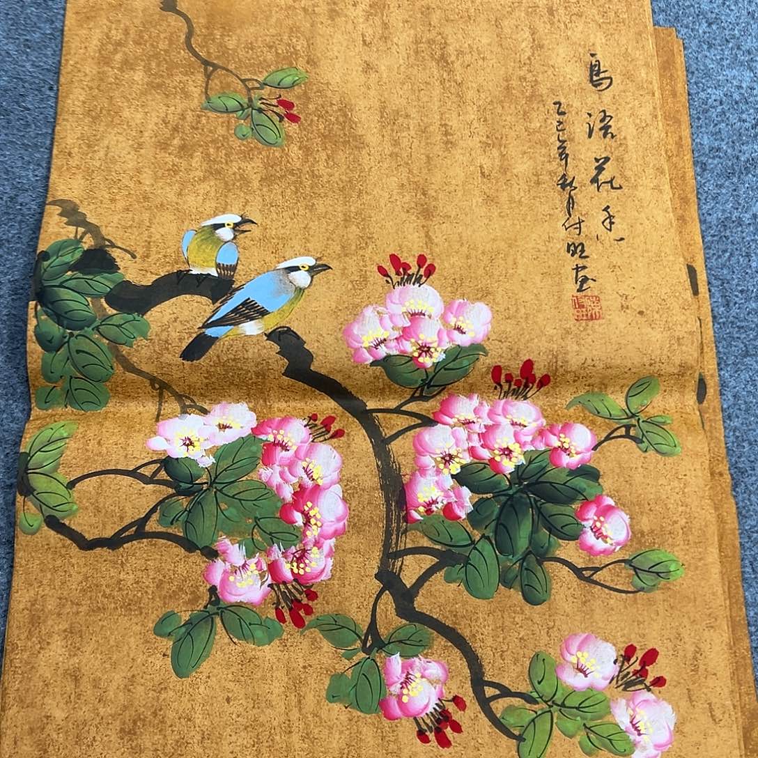 国画纯手绘作品图