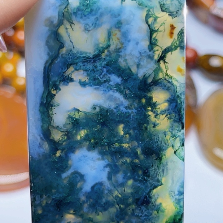 玛瑙/玉髓颈饰未镶嵌天**因