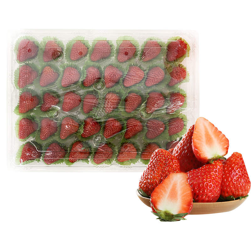 红颜草莓  约1kg