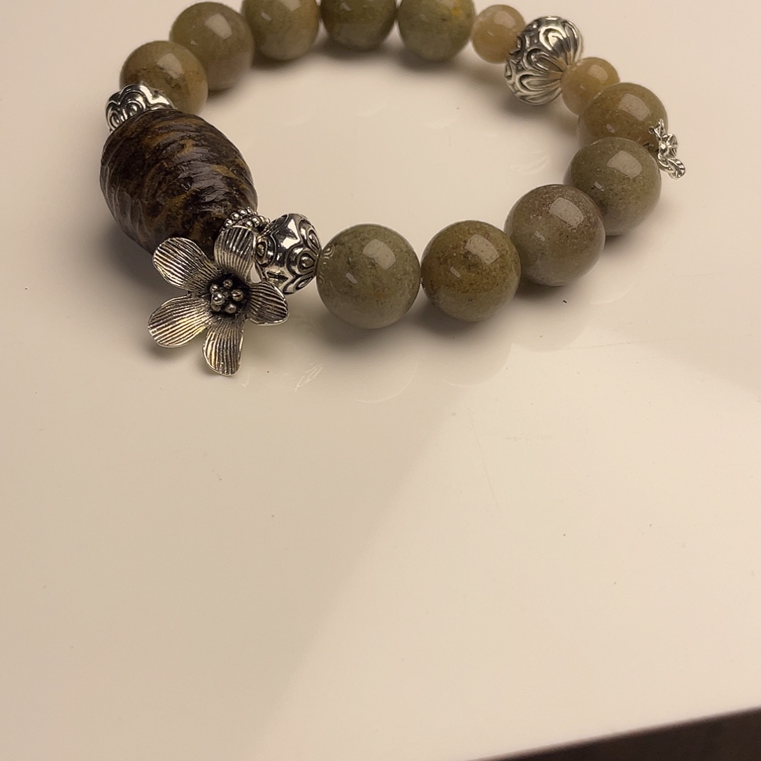 非金属手串抹茶幽灵款