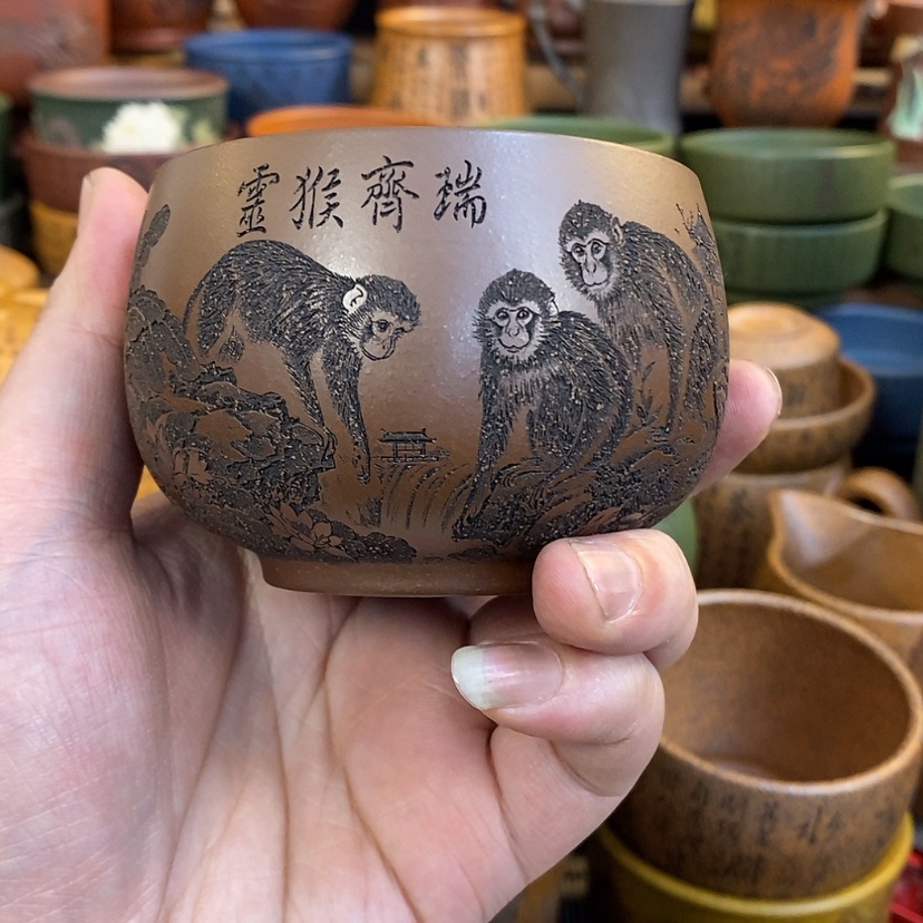 【闪购商品】紫砂公道杯宜兴全手工紫砂杯