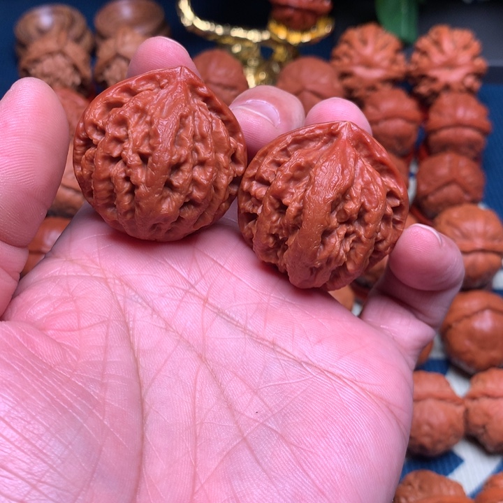 把件桃核金*野生小手捻