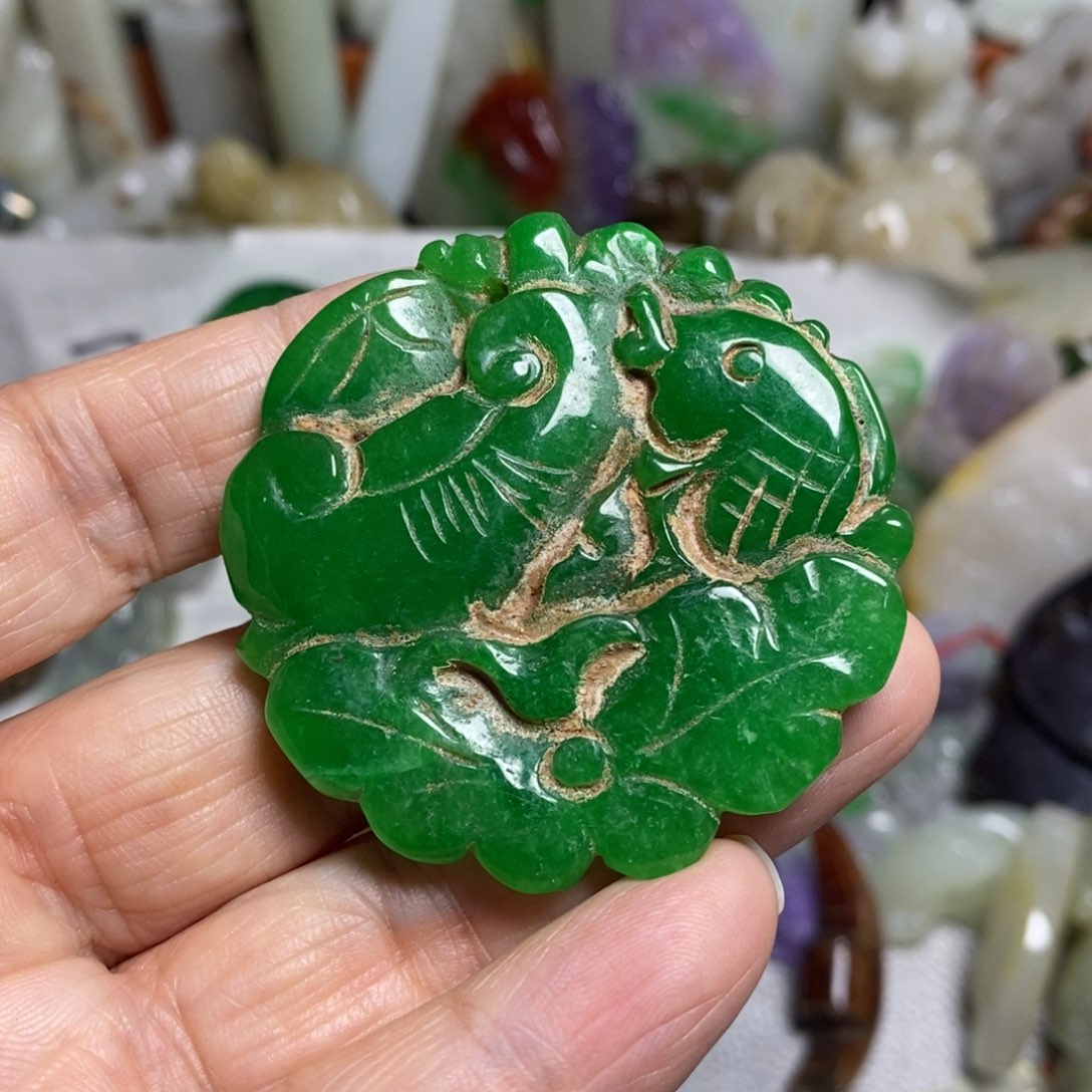 和田玉（糖玉）未镶嵌颈饰