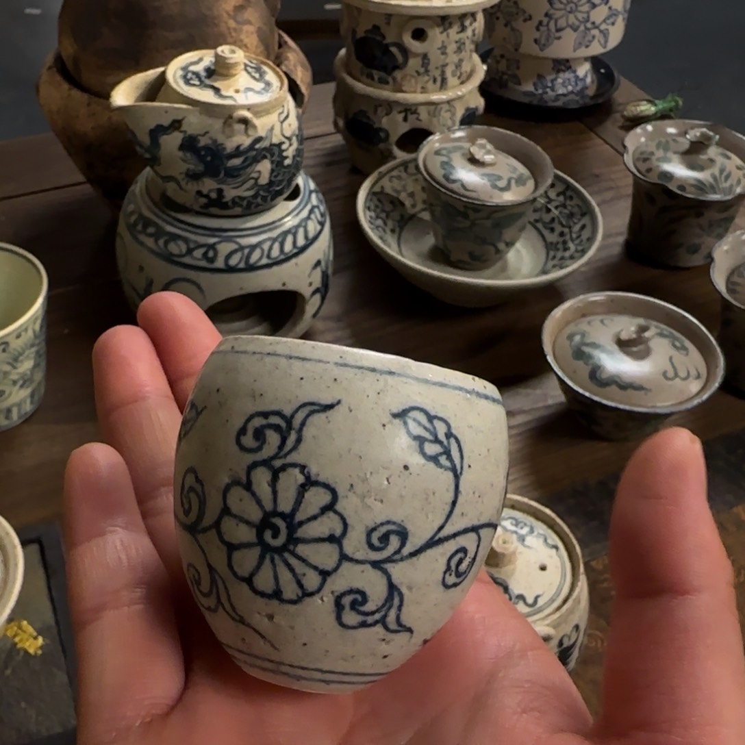 景德镇手作器皿了
