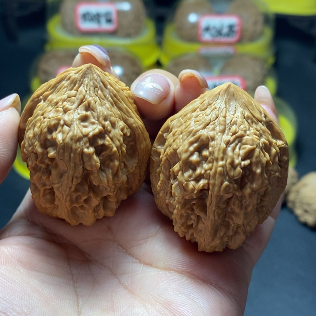 文玩核桃把件7号大沽石39尺