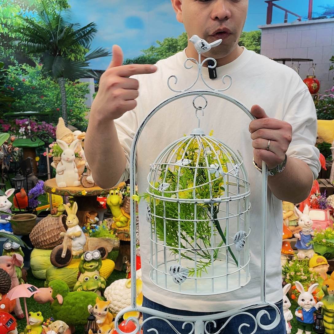 红陶花园庭院摆件