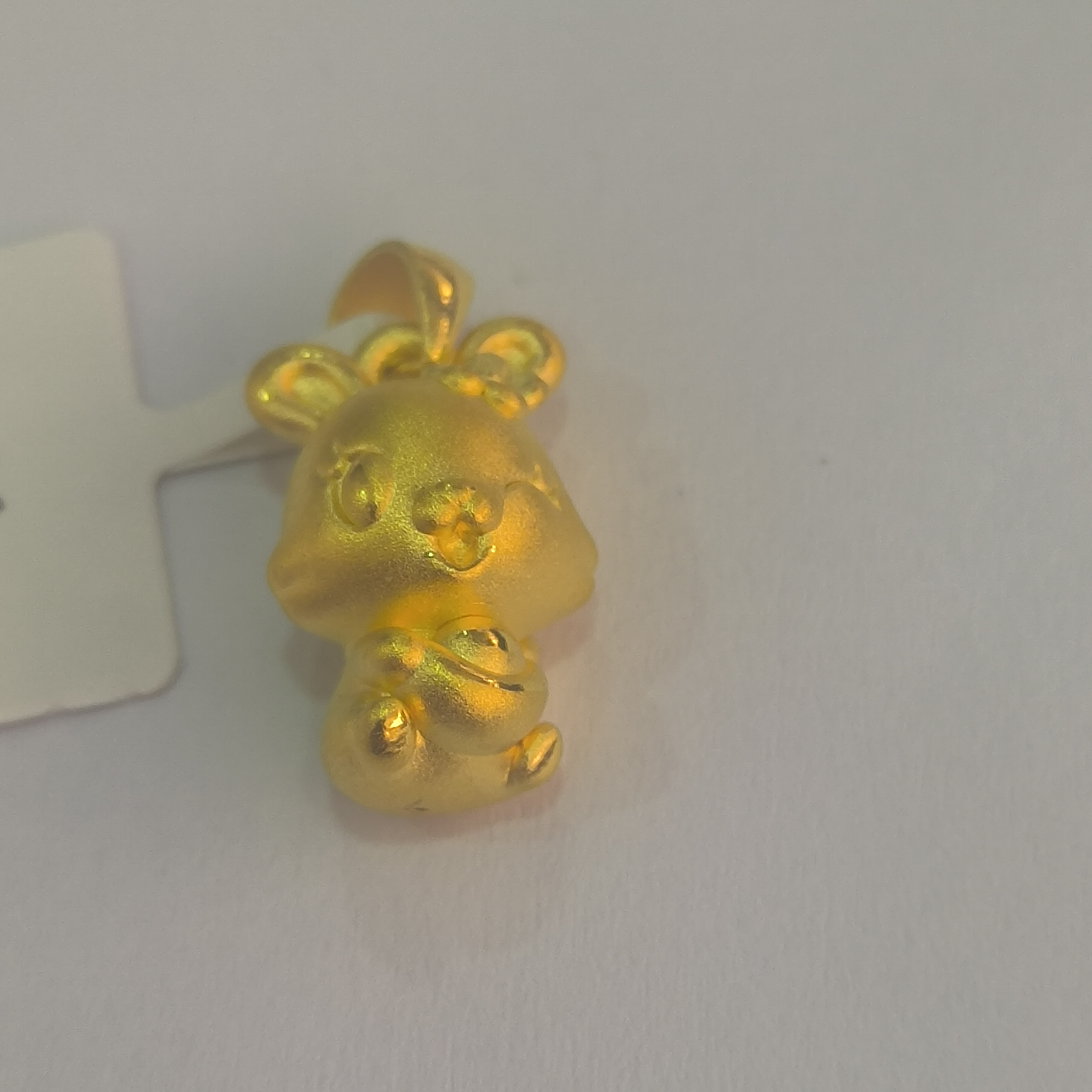 【陈晨专属】足金999饰品 生肖兔 1.55 GP
