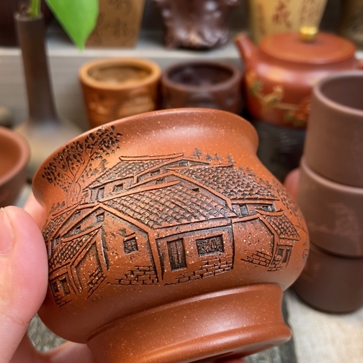 紫砂茶杯紫砂茶具