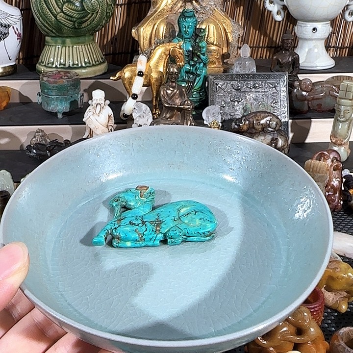 瓷片深夜福利瓷器摆件工艺开心