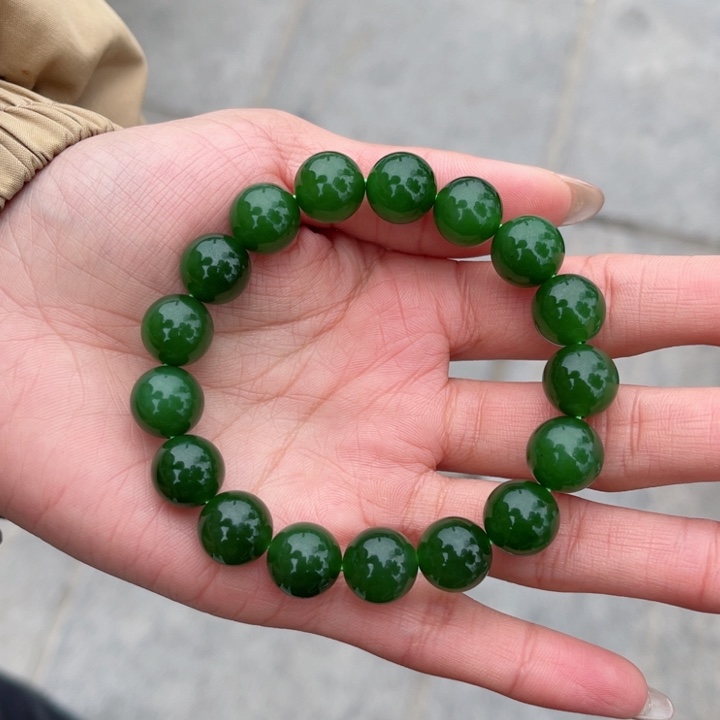 未镶嵌和田玉手链