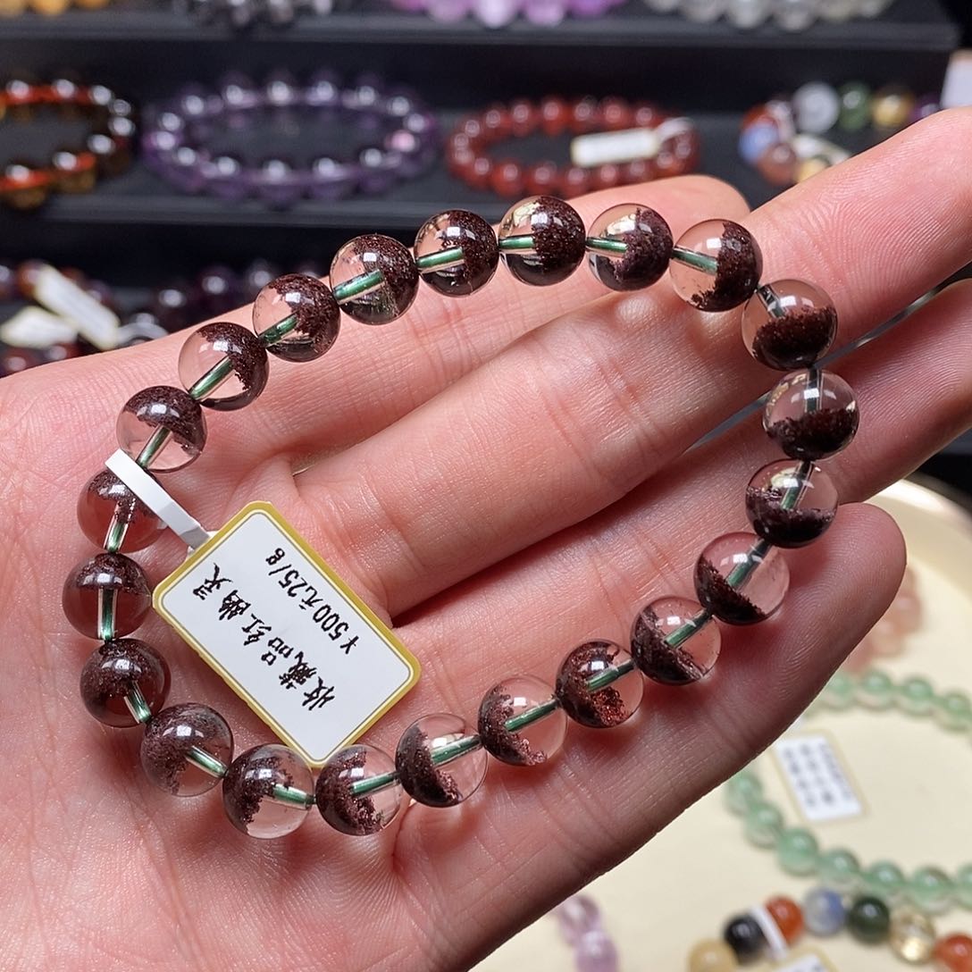 水晶手串未镶嵌手串8.8