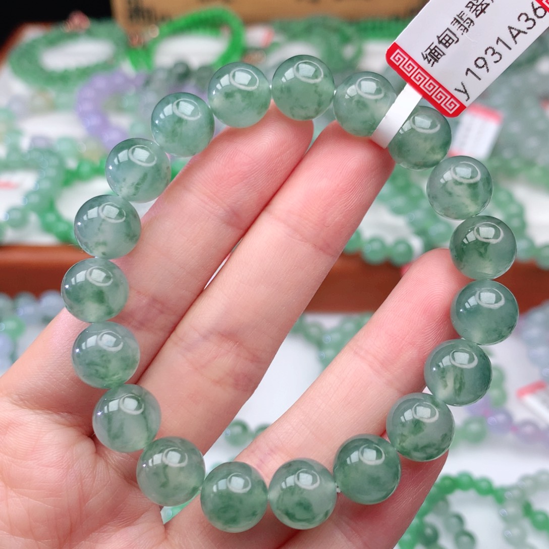 翡翠手链未镶嵌翡翠10mm