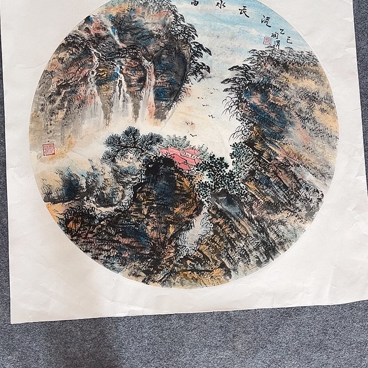 国画山水画作品欣赏