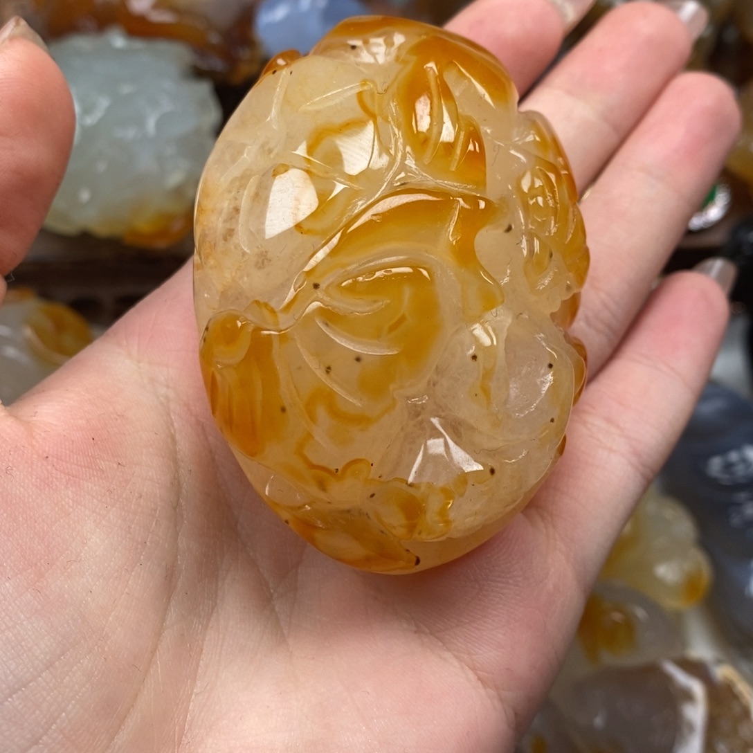 玛瑙/玉髓未镶嵌颈饰