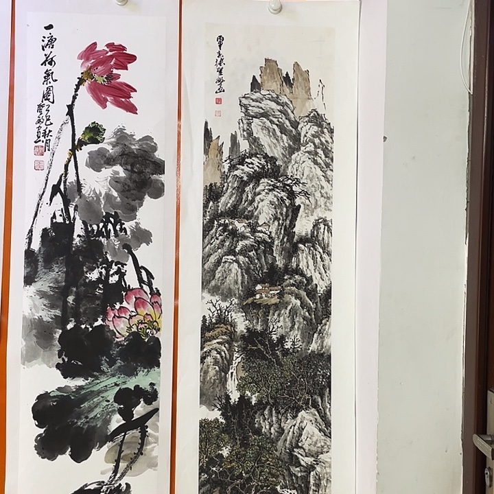 国画张圣敏先生纯手绘作品