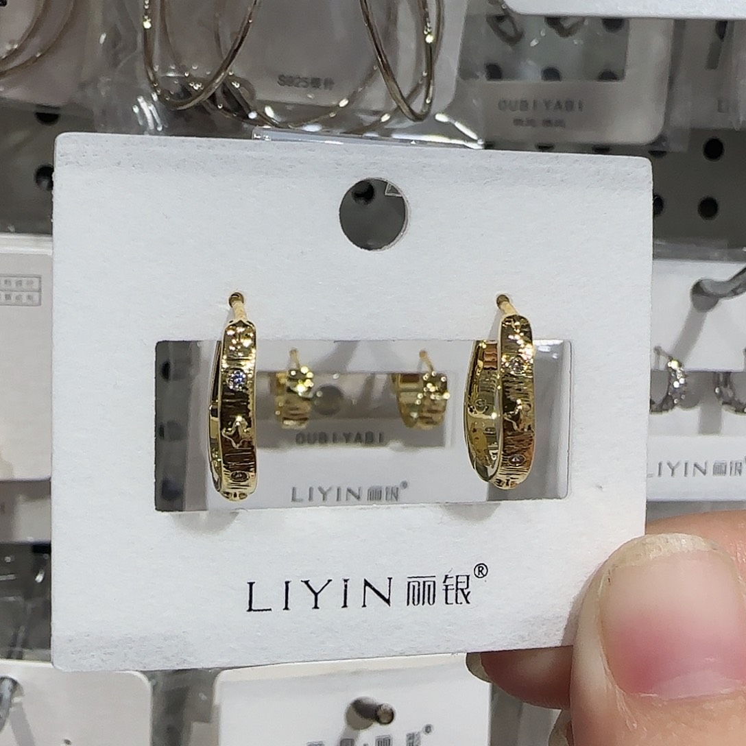 锆石纯铜合金耳扣