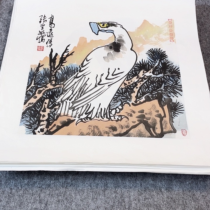 国画张圣敏先生纯手绘作品