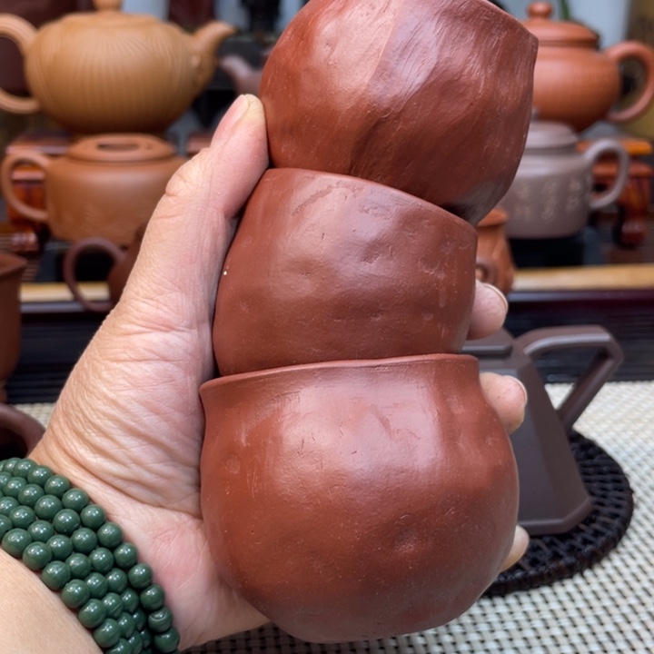 紫砂茶杯微微瑕主人杯