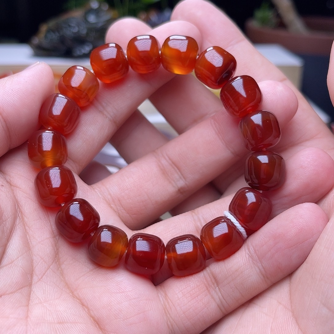 未镶嵌手串玛瑙/玉髓