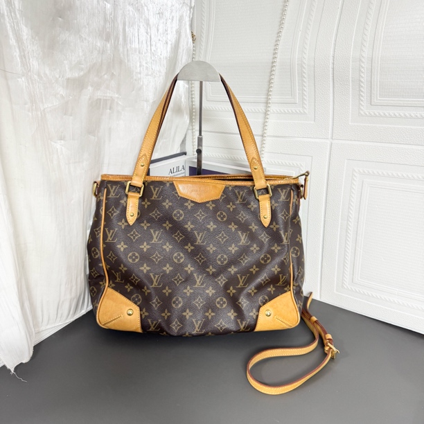 95新 LouisVuitton/路易威登 95新 老花机场单肩包