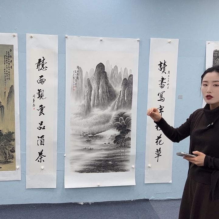 国画纯手绘国画作品大漏