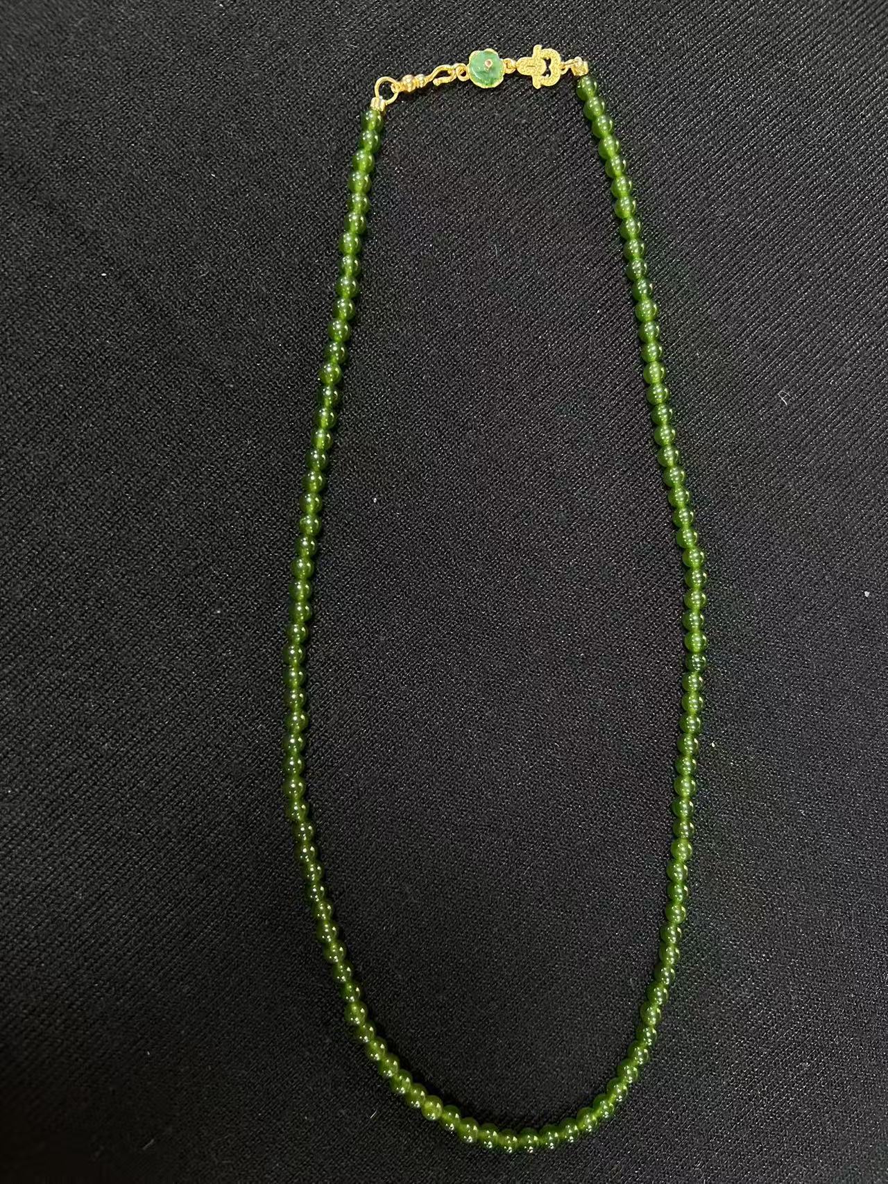 C2506时尚饰品DIY琉璃项链