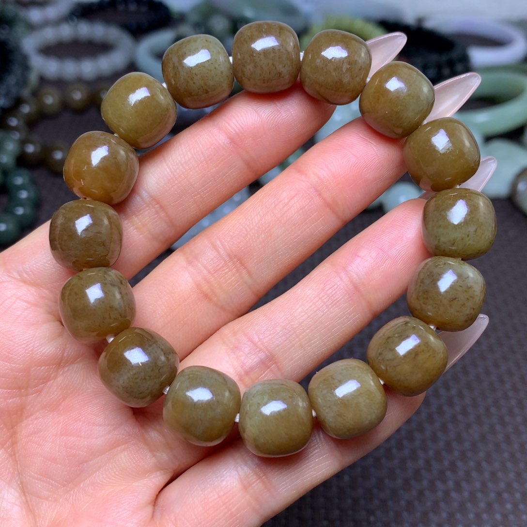 未镶嵌手串和田玉卡13