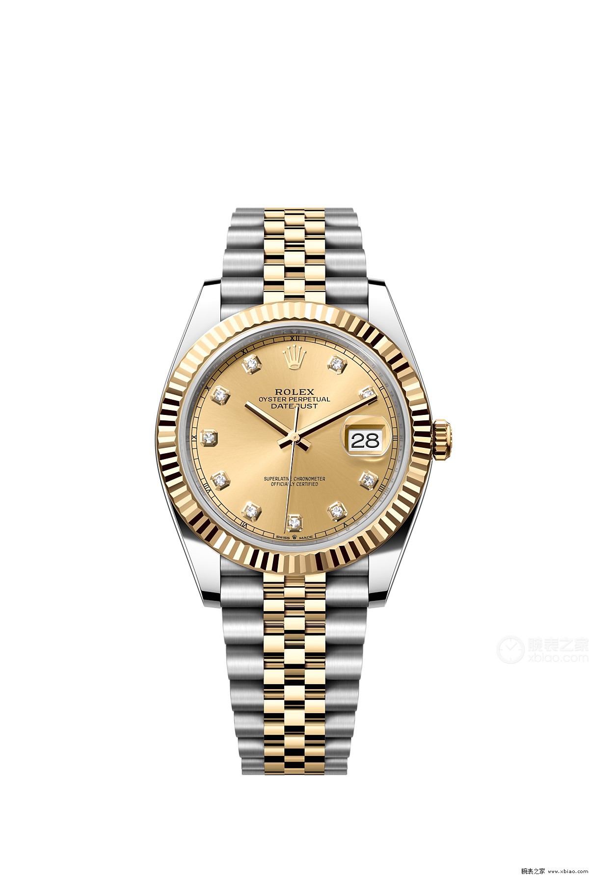 99新 Rolex/劳力士 41日志香槟盘间金日志