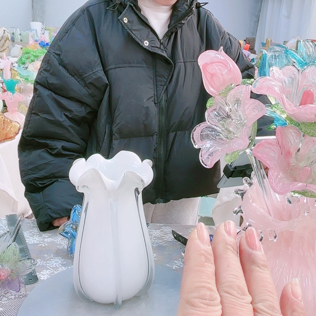 福利不退不换琉璃花瓶艺术品