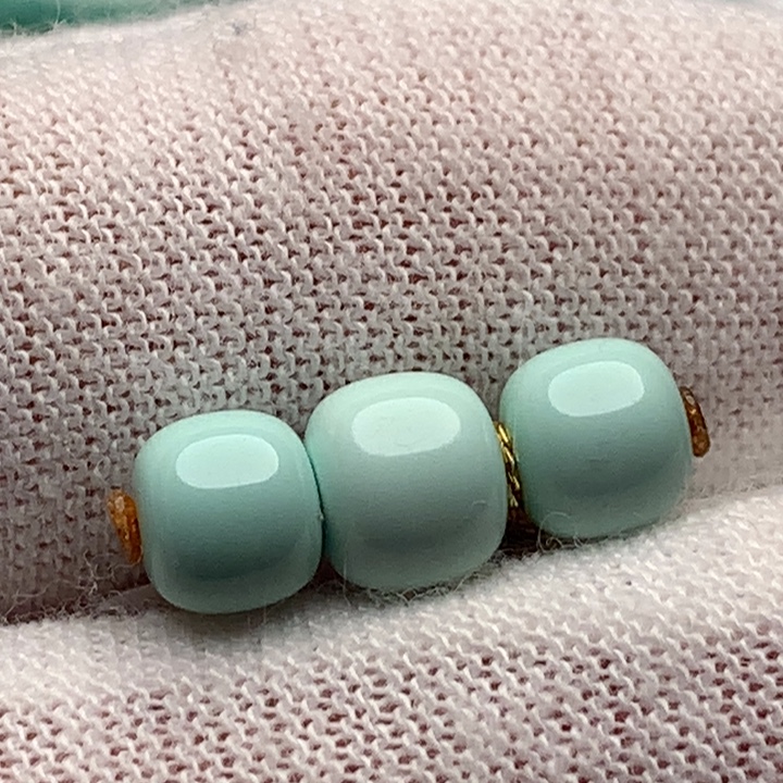 绿松石未镶嵌珠宝奇石5.5mm