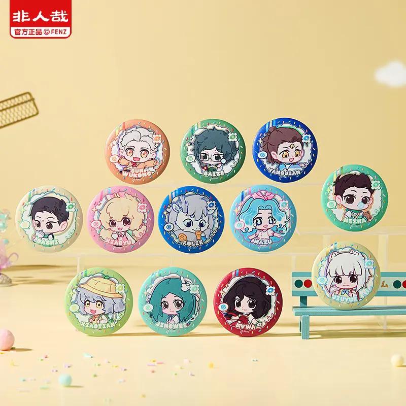 非人哉 幼稚园系列 马口铁徽章透卡亚克力立牌