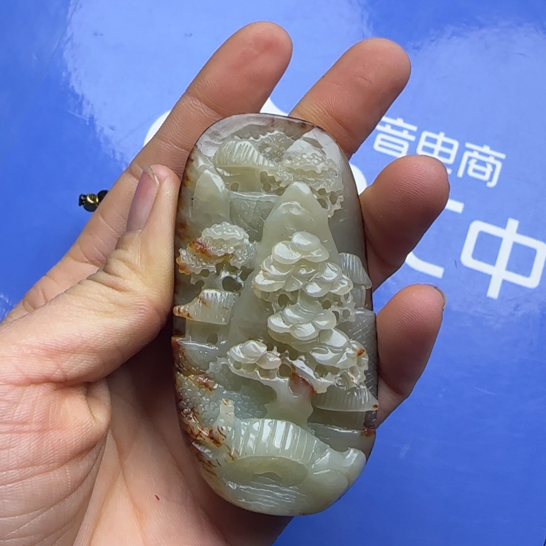 和田玉把件未镶嵌