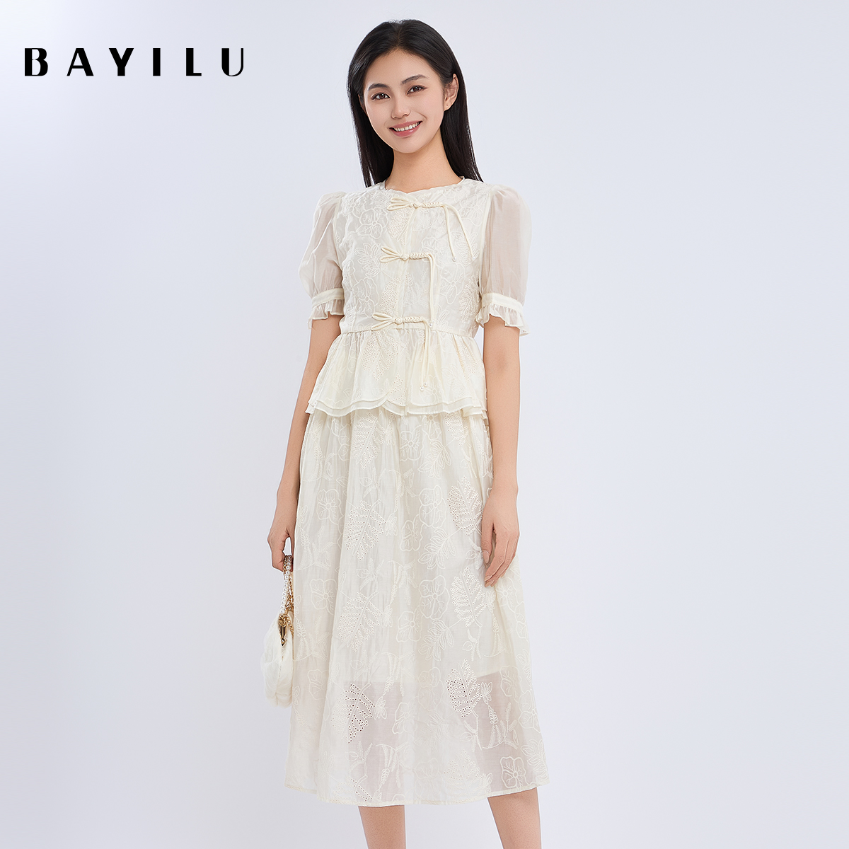 【丽姐】芭依璐2025夏季新款套装90TZ004