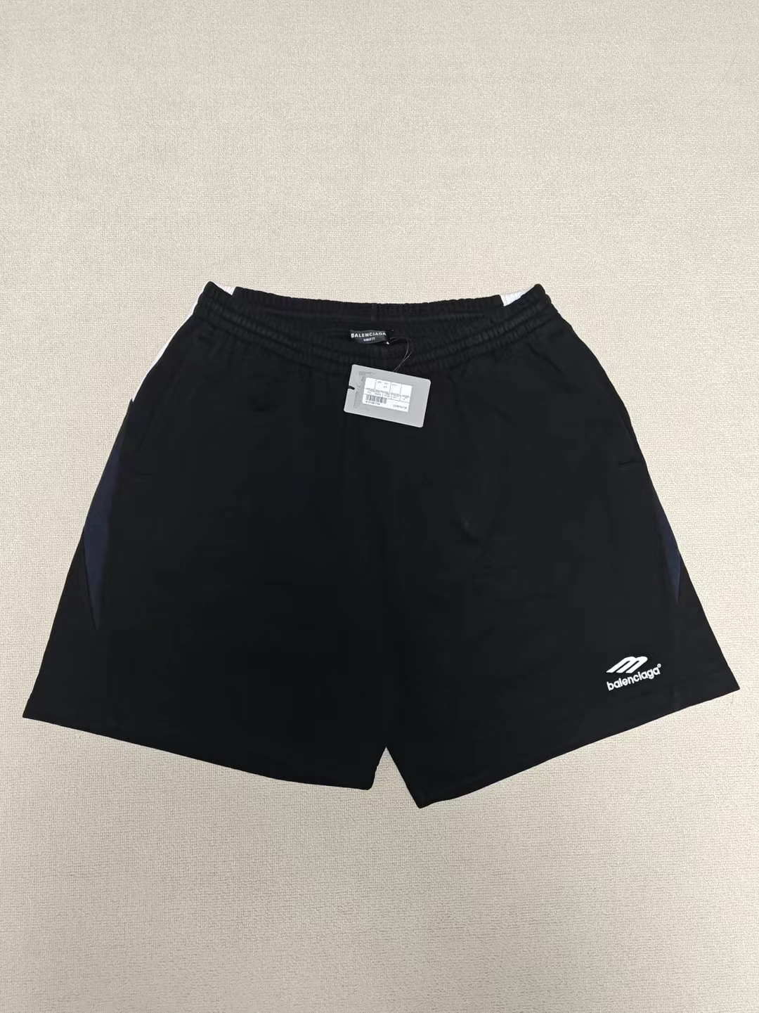 99新 Balenciaga/巴黎世家 M码 拼接3Bsports短裤