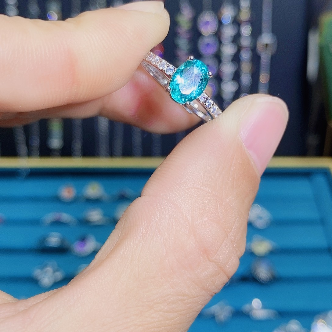 紫晶珠宝半成品银S925镶嵌