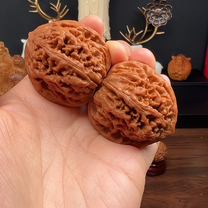 文玩核桃吊坠40凤凰台