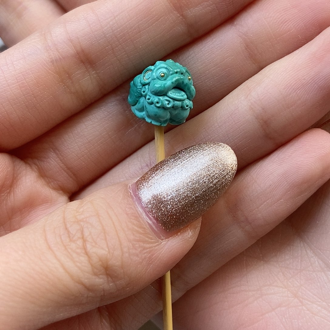 绿松石配饰未镶嵌