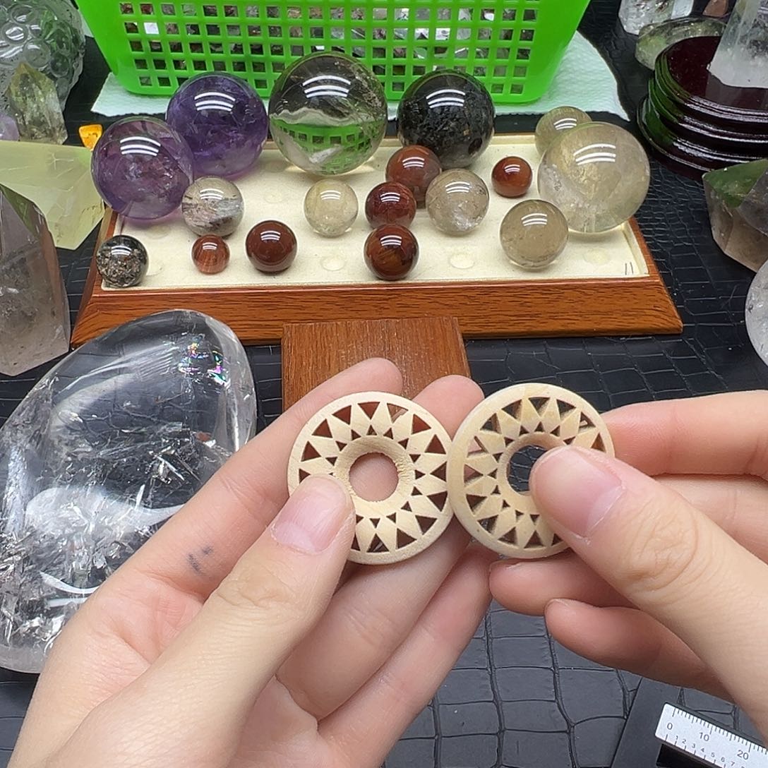 福***照水晶未镶嵌珠宝半成品54水晶