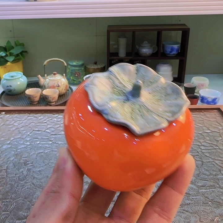 青花瓷器茶具套装旅行茶具茶叶罐