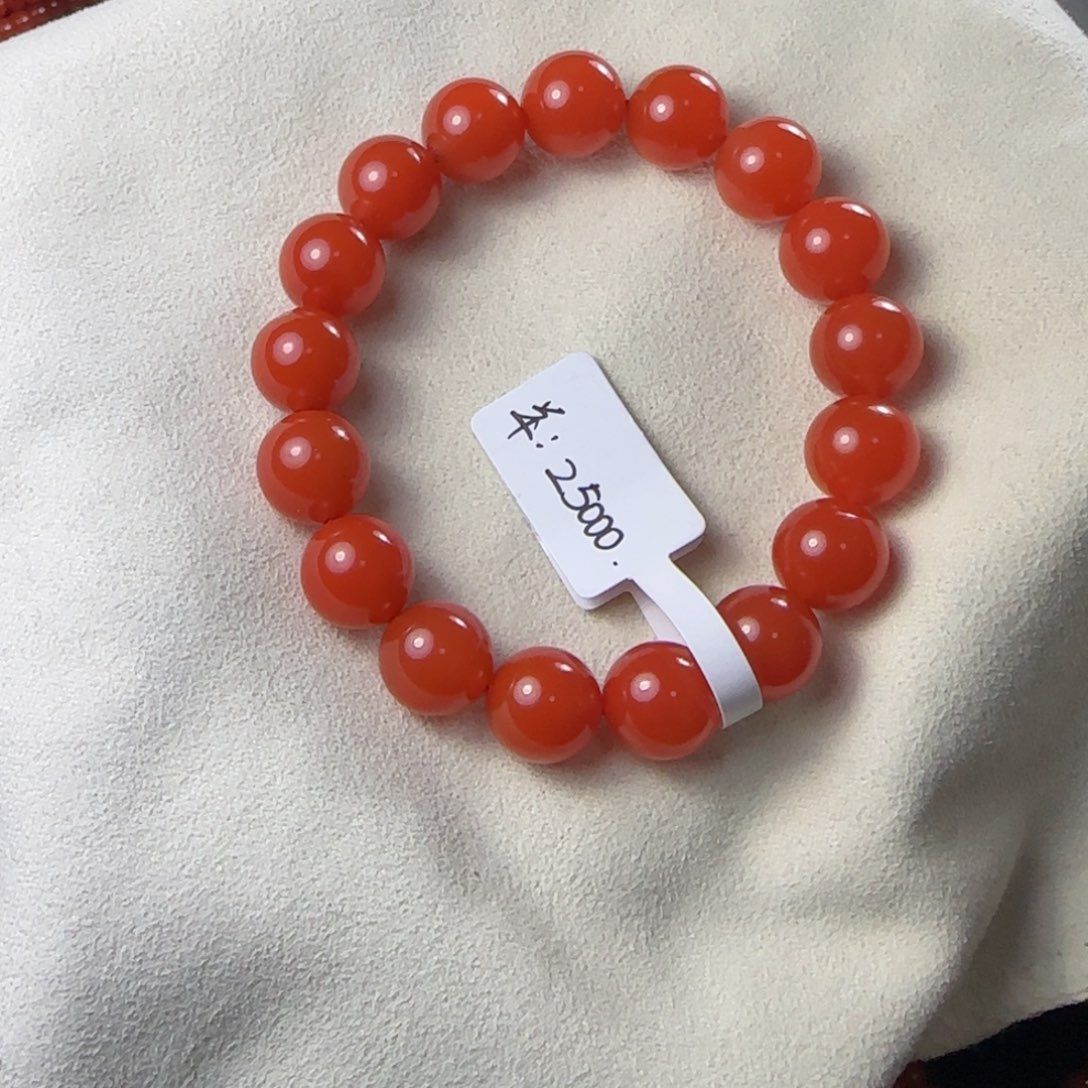 南红玛瑙手串未镶嵌（**）