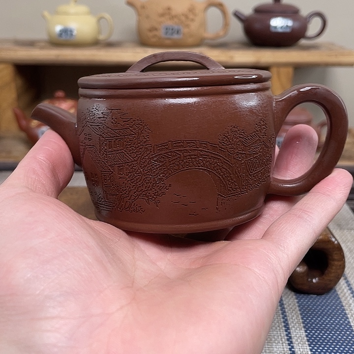 茶壶紫砂原矿手工紫砂壶