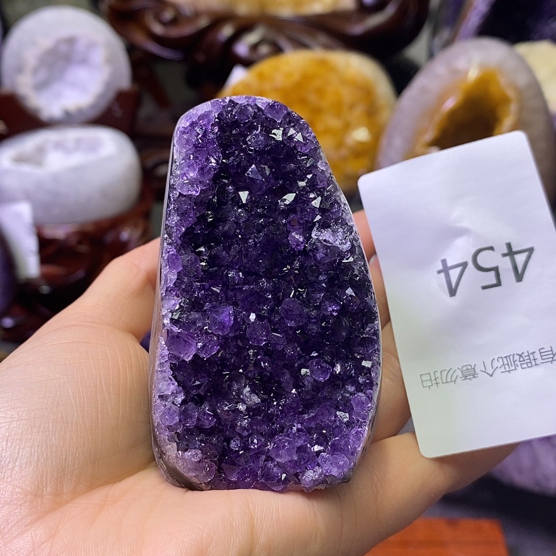 未镶嵌珠宝半成品紫晶