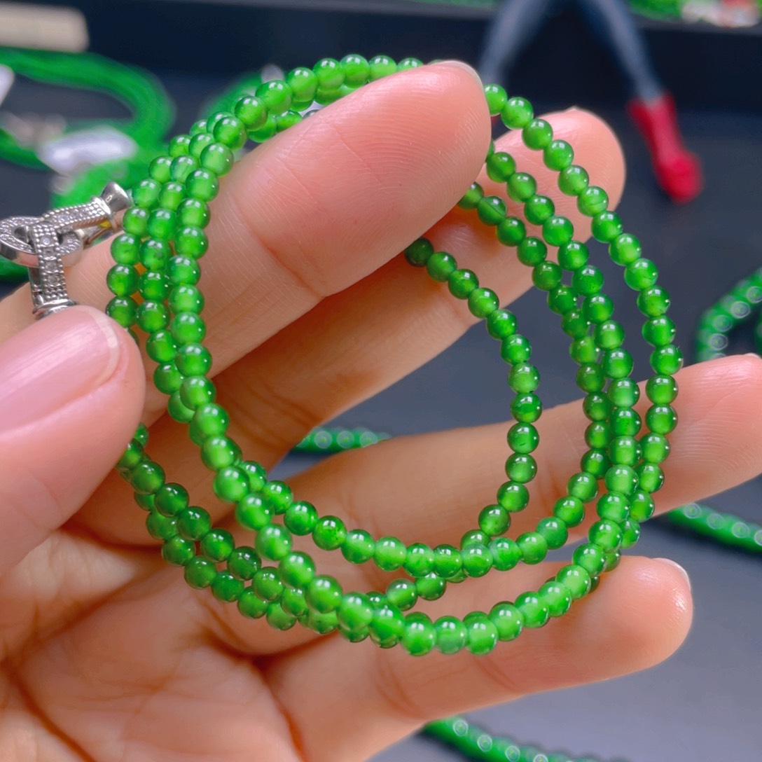 翡翠项链未镶嵌，1