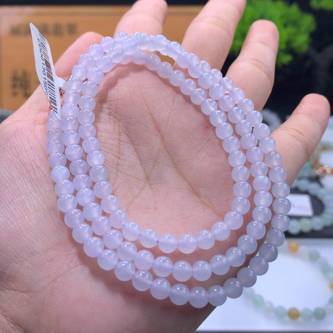 翡翠未镶嵌手链卡5