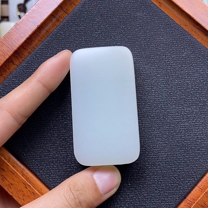 和田玉挂件未镶嵌大*菜