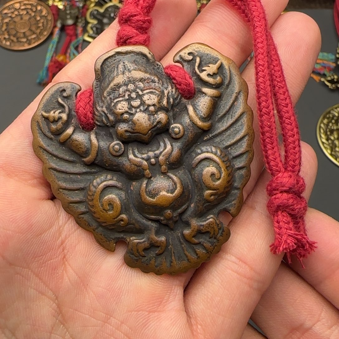 老铜大鹏鸟吊坠喜欢的来